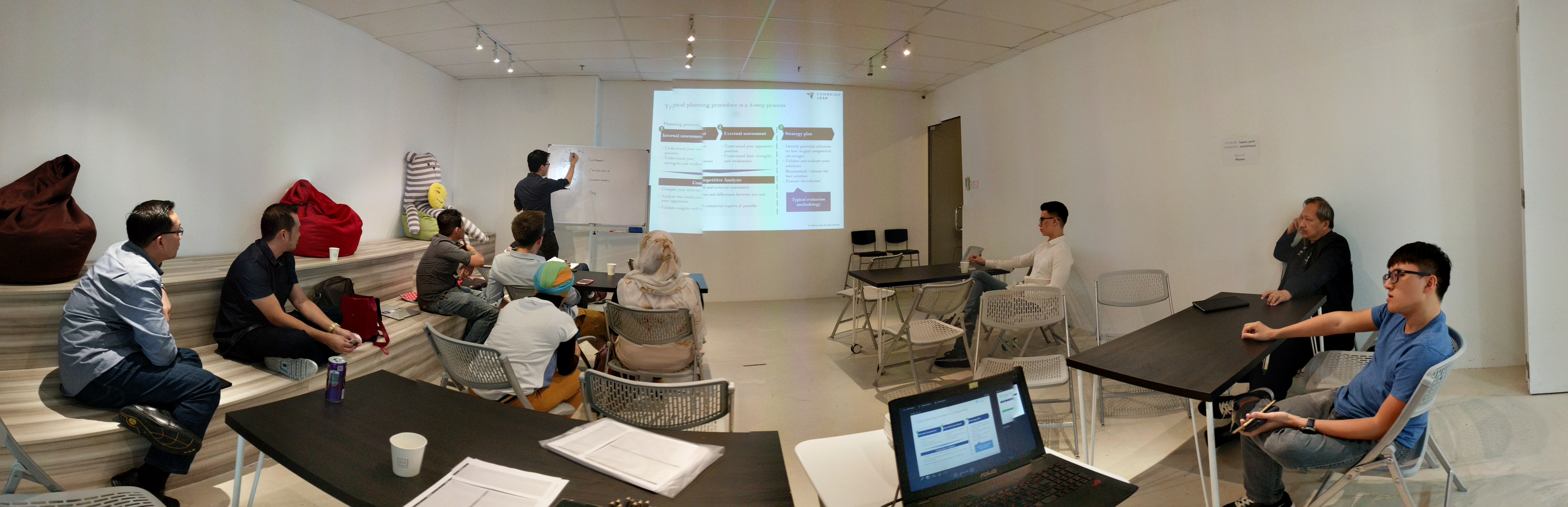 A past Solopreneur Support Group session, hosted by Jason Shong